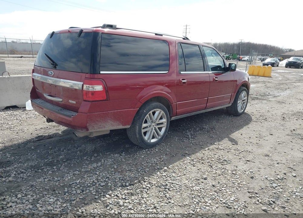 2015 FORD EXPEDITION EL PLATINUM VIN: 1FMJK1MT4FEF39222