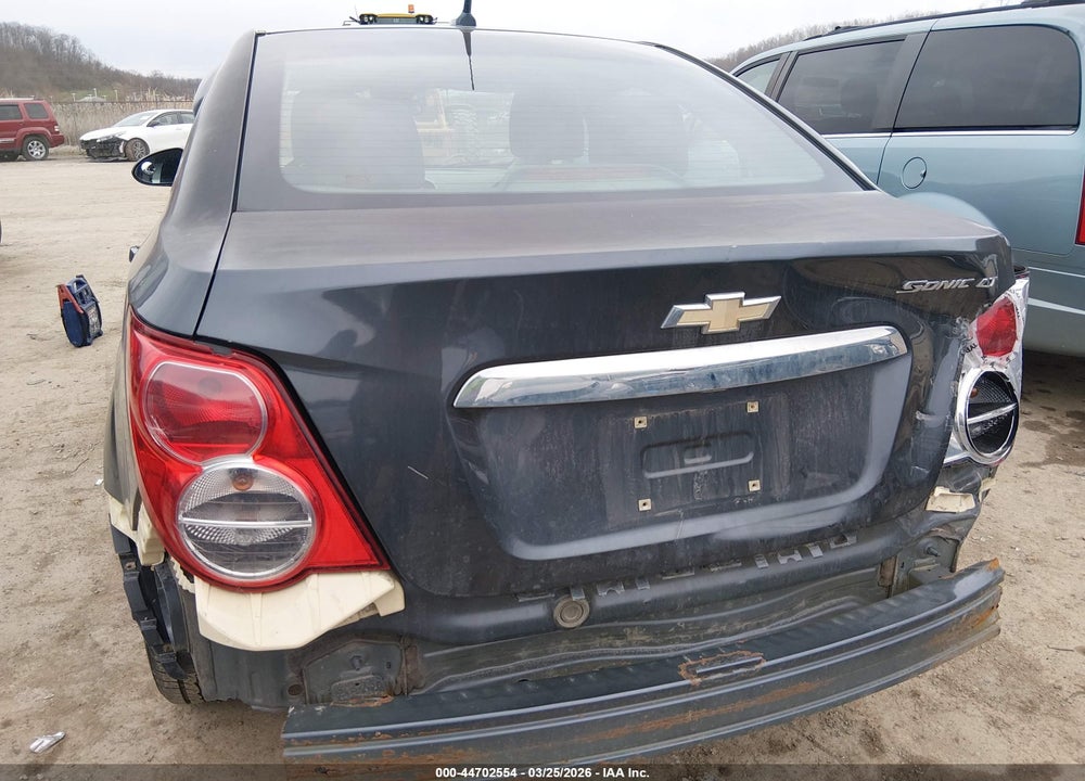 2013 CHEVROLET SONIC LT VIN: 1G1JC5SH4D4220308