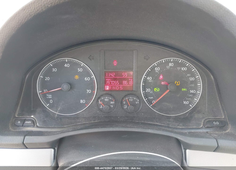 2009 VOLKSWAGEN JETTA SE VIN: 3VWRM71K59M137639