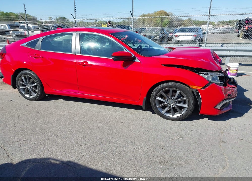 2020 HONDA CIVIC EX VIN: 2HGFC1F38LH683091