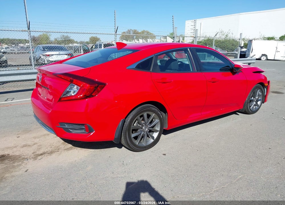 2020 HONDA CIVIC EX VIN: 2HGFC1F38LH683091