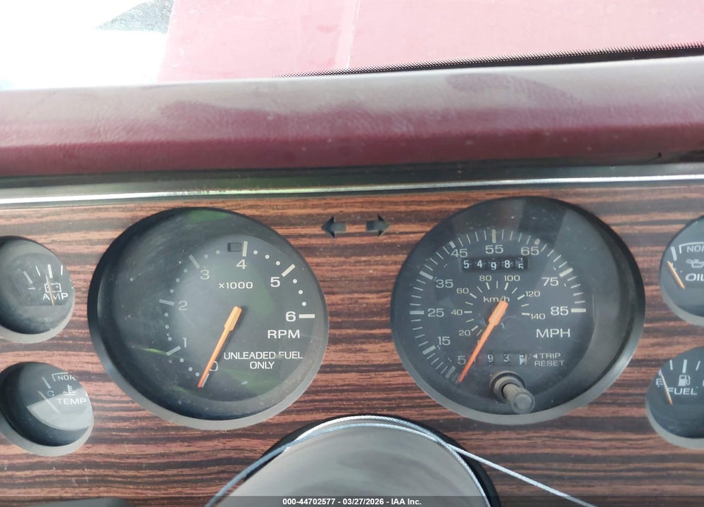 1983 FORD MUSTANG VIN: 1FABP273XDF151842