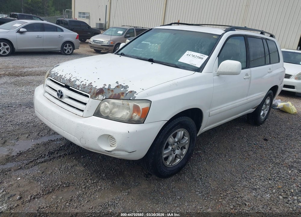 2007 TOYOTA HIGHLANDER V6 VIN: JTEDP21A070135985