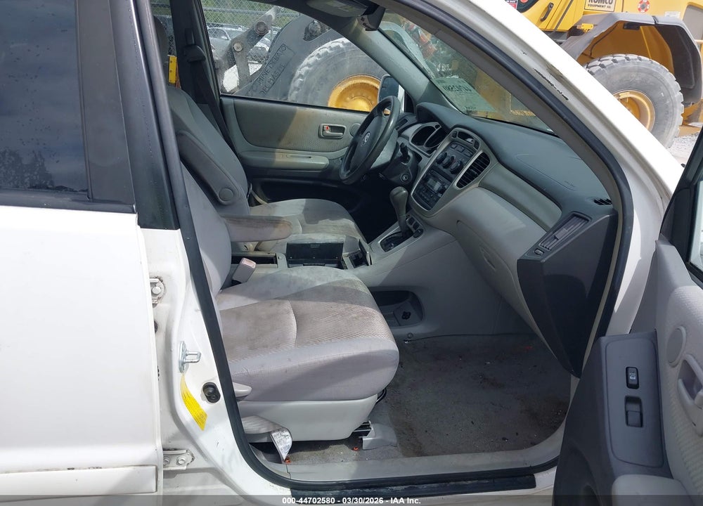 2007 TOYOTA HIGHLANDER V6 VIN: JTEDP21A070135985