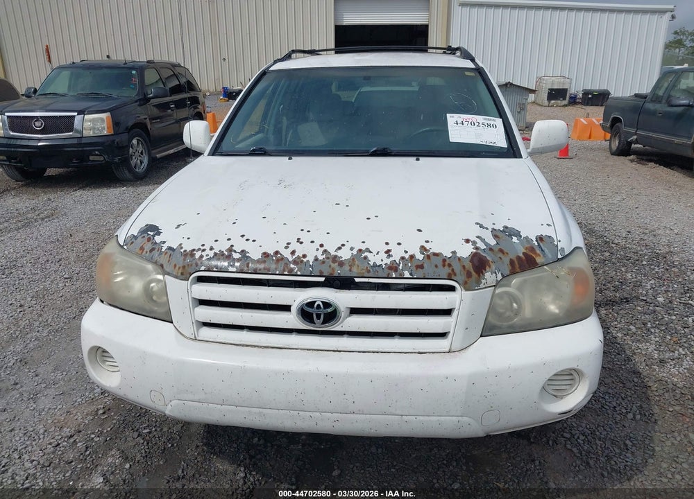 2007 TOYOTA HIGHLANDER V6 VIN: JTEDP21A070135985