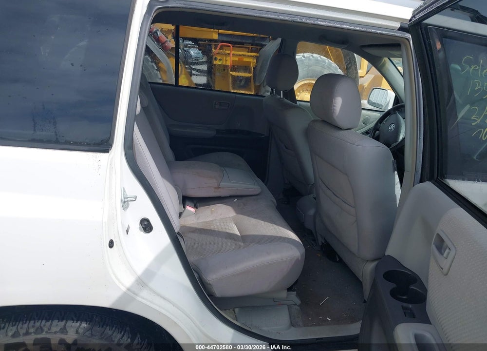 2007 TOYOTA HIGHLANDER V6 VIN: JTEDP21A070135985