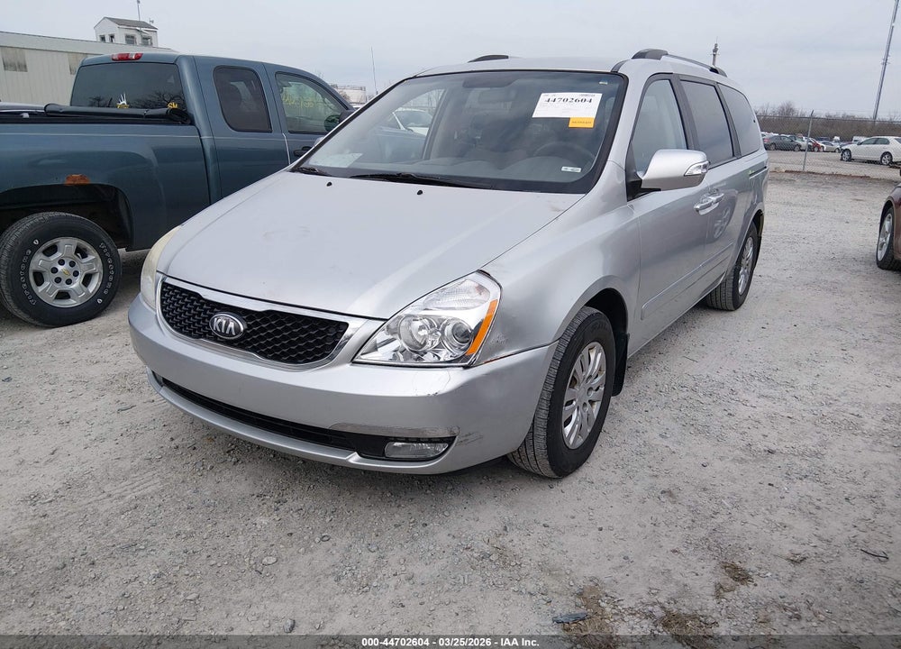 2014 KIA SEDONA LX VIN: KNDMG4C78E6581250