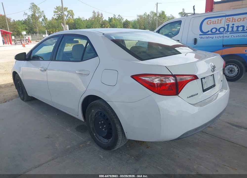 2017 TOYOTA COROLLA LE VIN: 5YFBURHE7HP727784