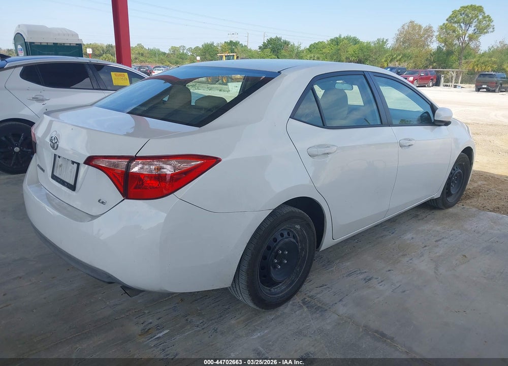 2017 TOYOTA COROLLA LE VIN: 5YFBURHE7HP727784