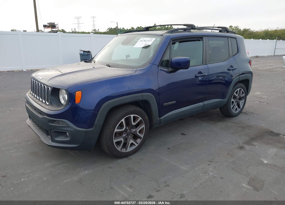 2016 JEEP RENEGADE LATITUDE VIN: ZACCJABT0GPD82610