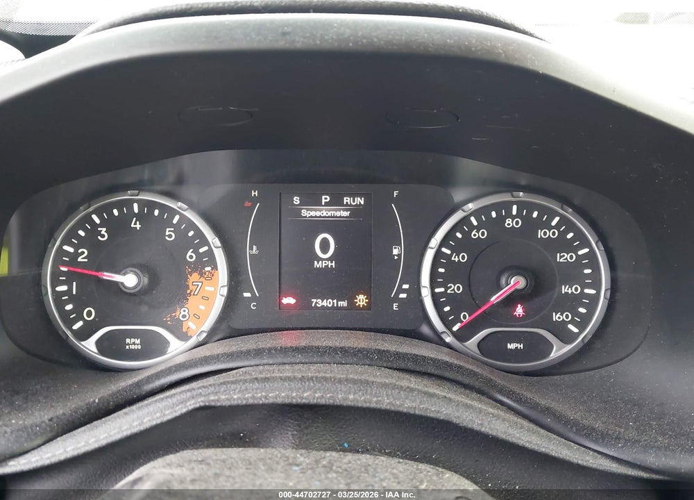 2016 JEEP RENEGADE LATITUDE VIN: ZACCJABT0GPD82610