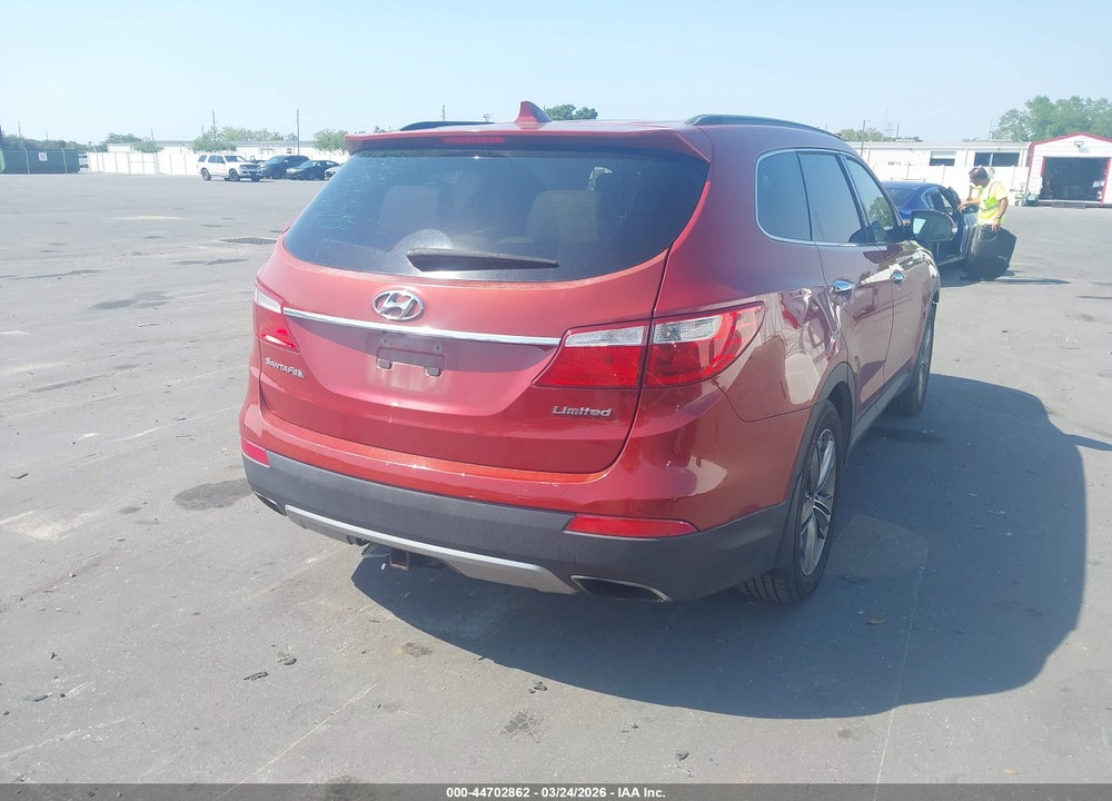 2015 HYUNDAI SANTA FE LIMITED VIN: KM8SN4HF3FU107048
