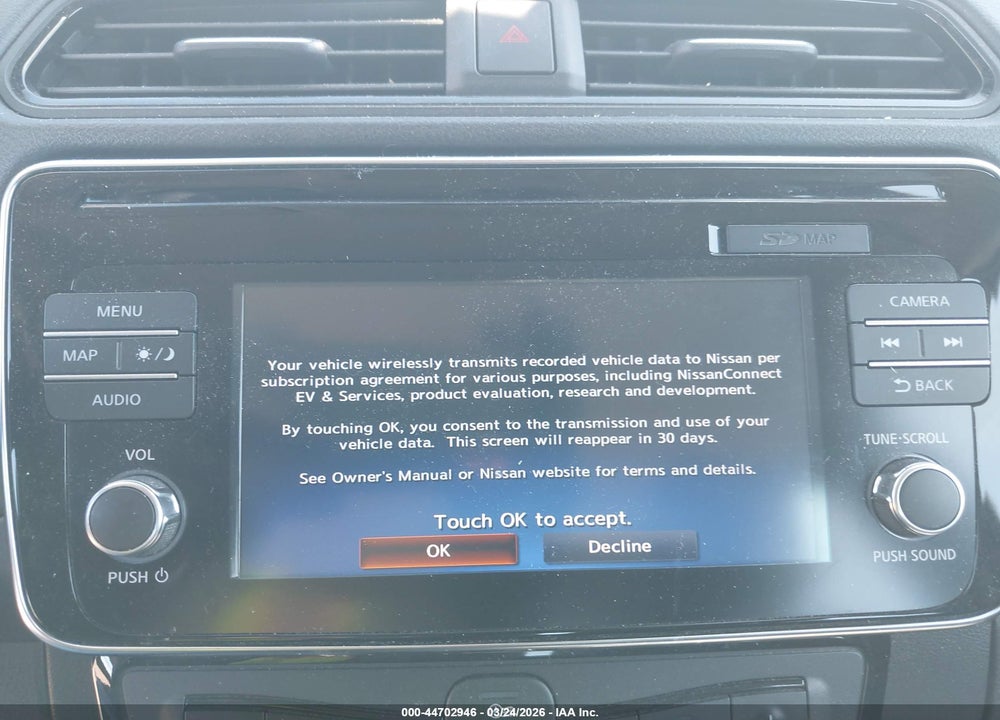 2018 NISSAN LEAF SV VIN: 1N4AZ1CP0JC315847