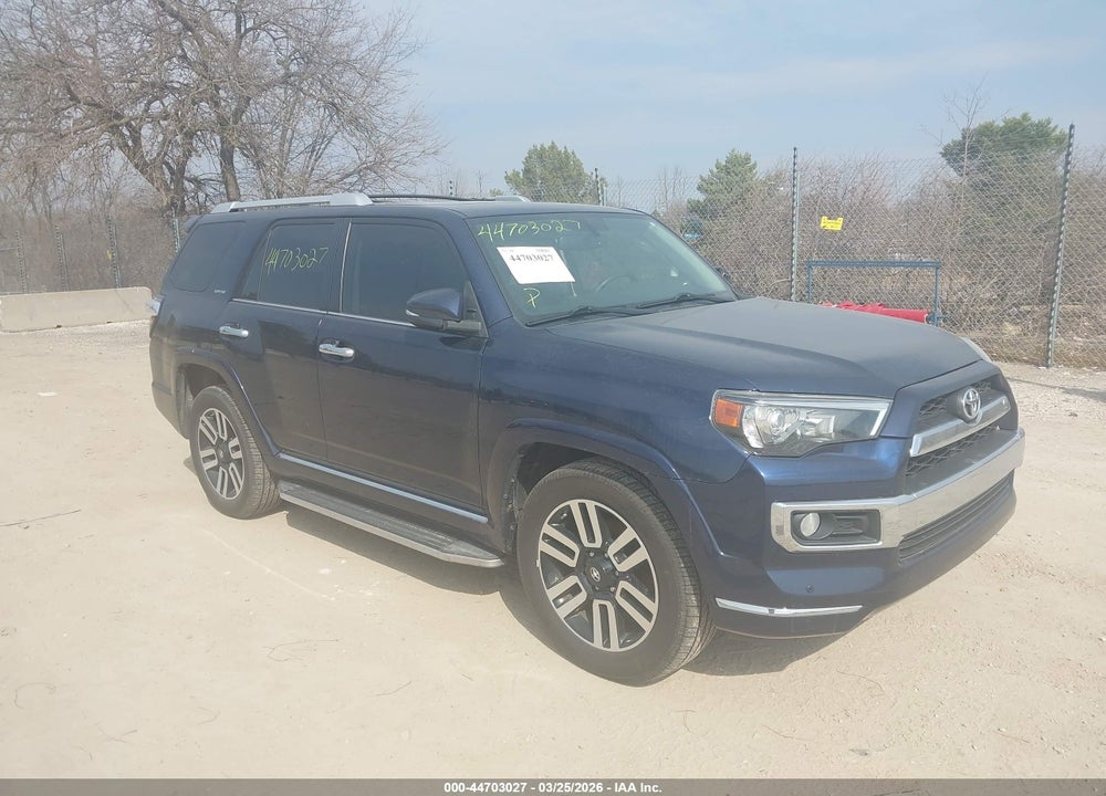 2017 TOYOTA 4RUNNER LIMITED VIN: JTEZU5JR2H5149395