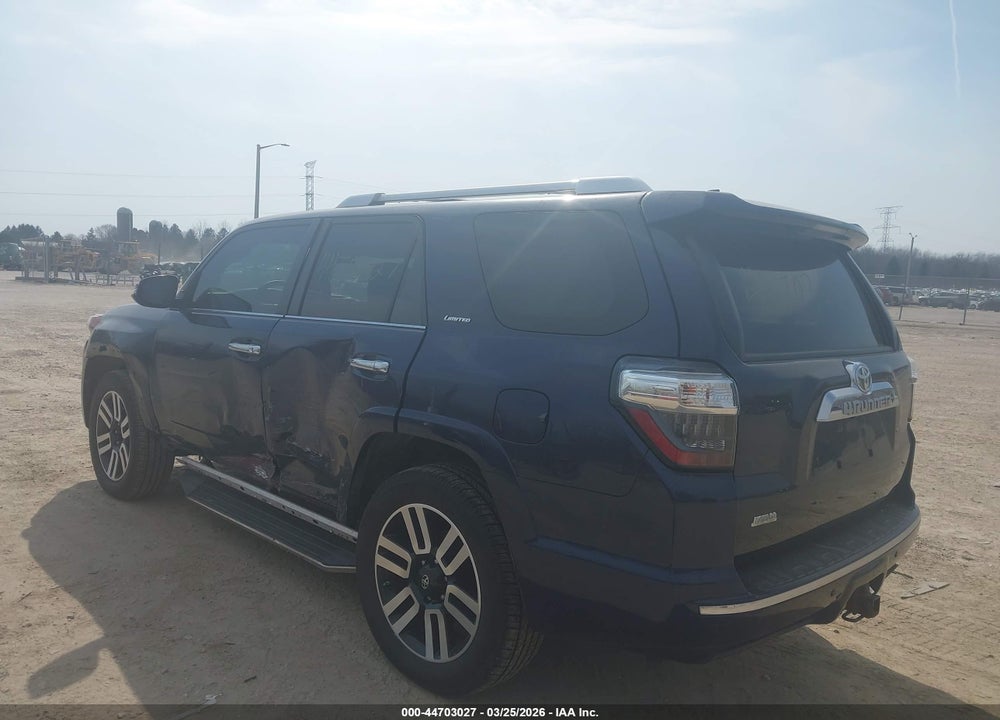 2017 TOYOTA 4RUNNER LIMITED VIN: JTEZU5JR2H5149395
