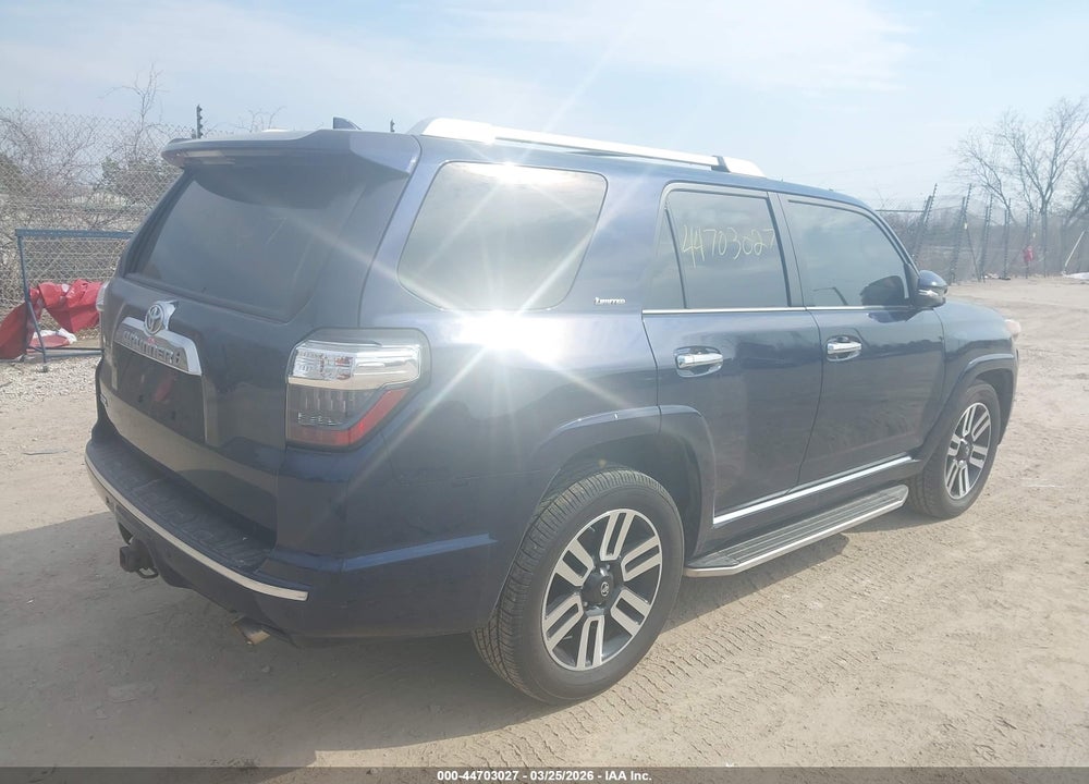 2017 TOYOTA 4RUNNER LIMITED VIN: JTEZU5JR2H5149395