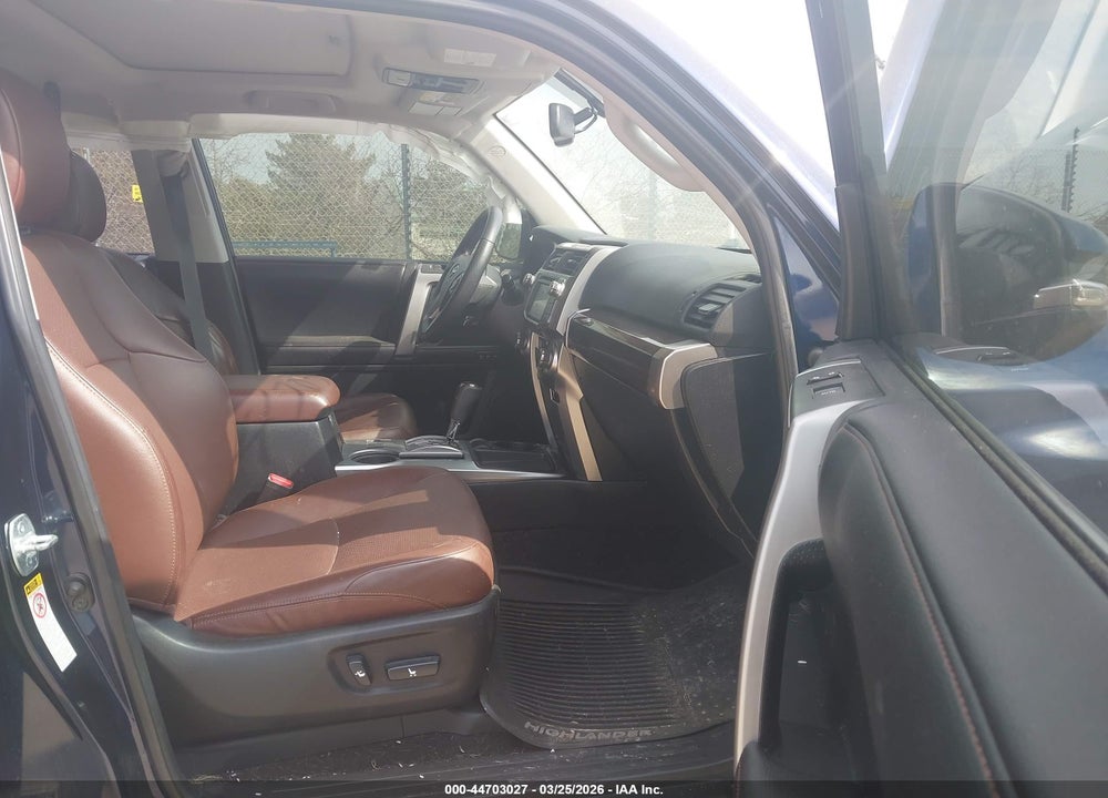 2017 TOYOTA 4RUNNER LIMITED VIN: JTEZU5JR2H5149395