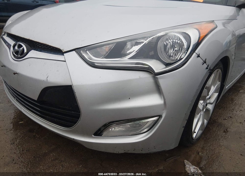 2013 HYUNDAI VELOSTER BASE W/BLACK VIN: KMHTC6ADXDU130290
