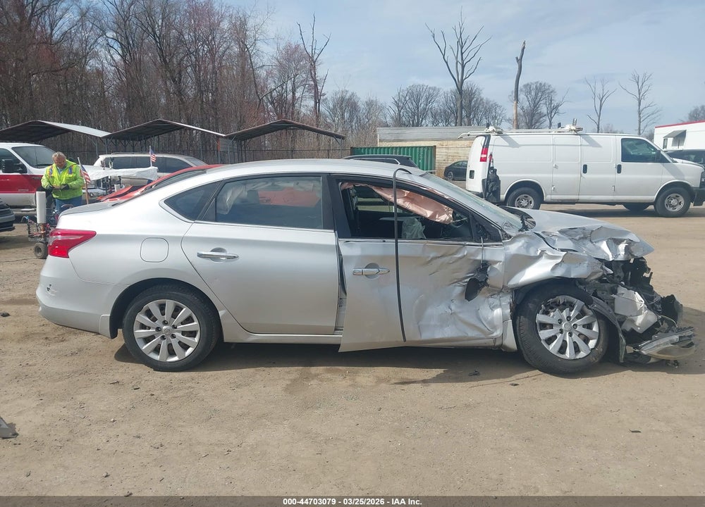 2017 NISSAN SENTRA S VIN: 3N1AB7AP5HY375843