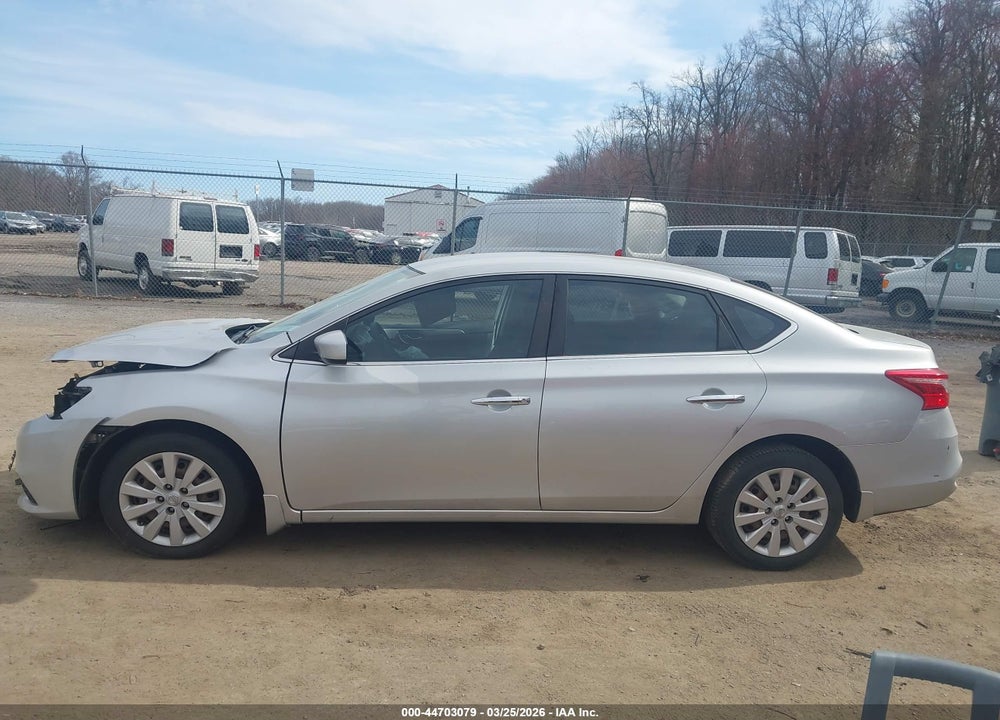 2017 NISSAN SENTRA S VIN: 3N1AB7AP5HY375843