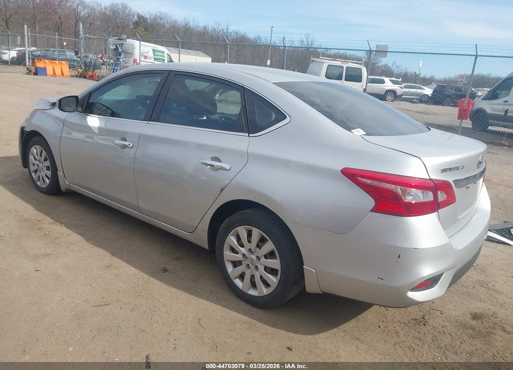 2017 NISSAN SENTRA S VIN: 3N1AB7AP5HY375843