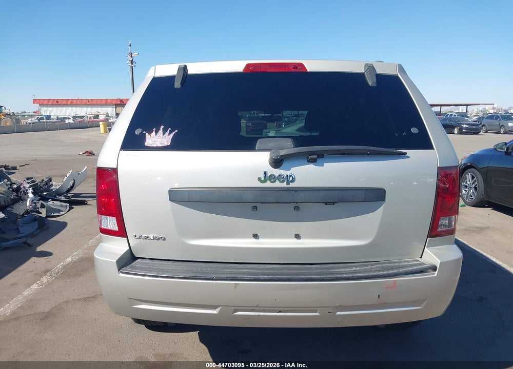 2008 JEEP GRAND CHEROKEE LAREDO VIN: 1J8GS48K38C235405