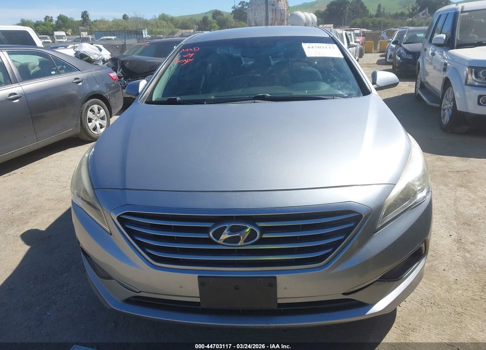 2016 HYUNDAI SONATA SE VIN: 5NPE24AF6GH316218