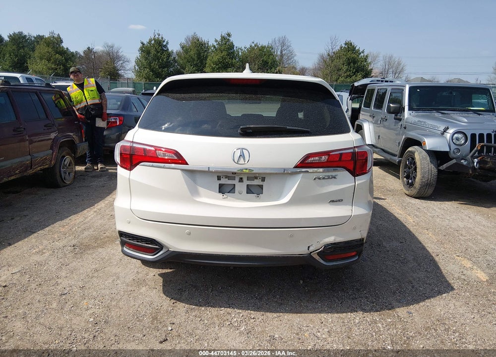 2016 ACURA RDX ADVANCE PACKAGE VIN: 5J8TB4H7XGL027846