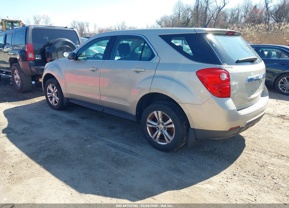 2011 CHEVROLET EQUINOX LS VIN: 2CNALBEC0B6477303