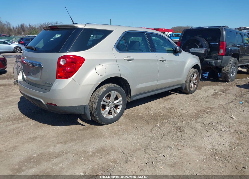 2011 CHEVROLET EQUINOX LS VIN: 2CNALBEC0B6477303