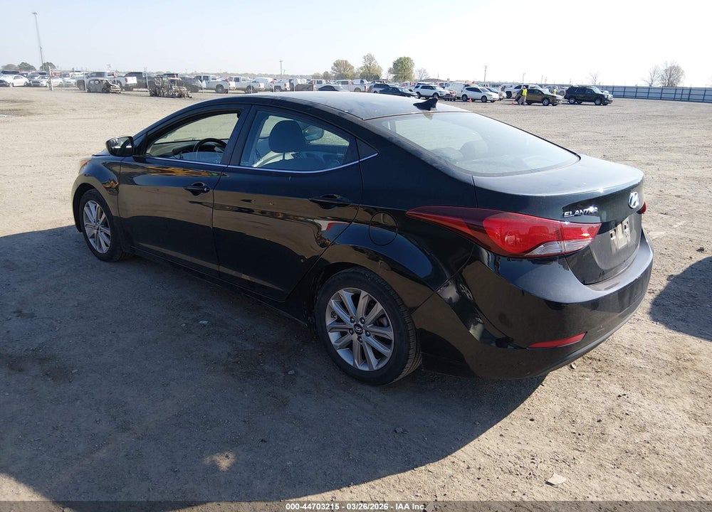 2015 HYUNDAI ELANTRA SE VIN: KMHDH4AE4FU259230