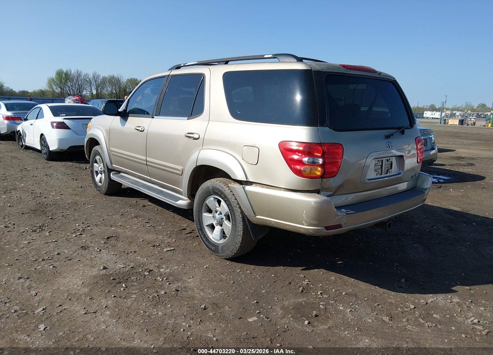 2002 TOYOTA SEQUOIA SR5 V8 VIN: 5TDZT34A32S097973