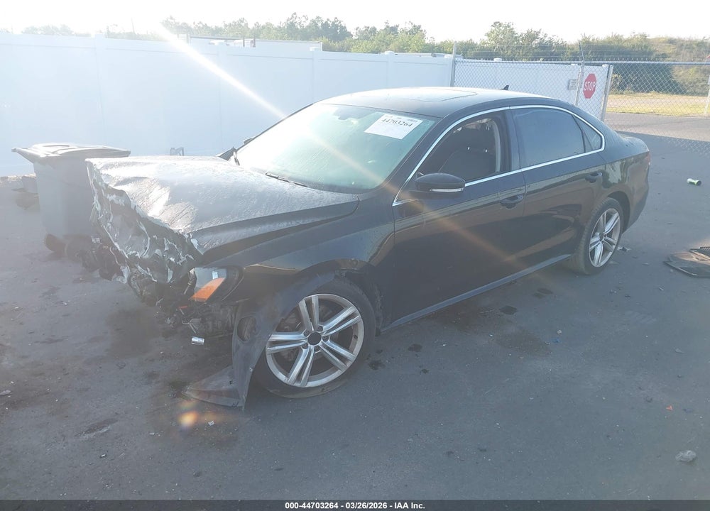 2014 VOLKSWAGEN PASSAT 2.5L SE VIN: 1VWBH7A39EC018275