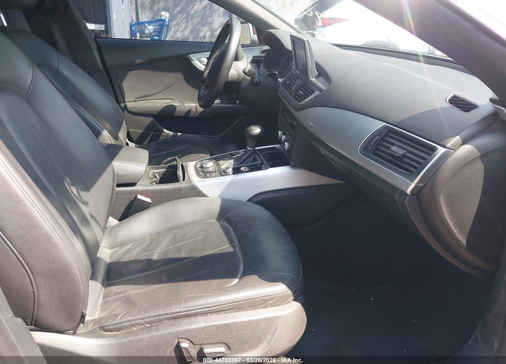 2012 AUDI A7 PREMIUM VIN: WAUSGAFC5CN015917