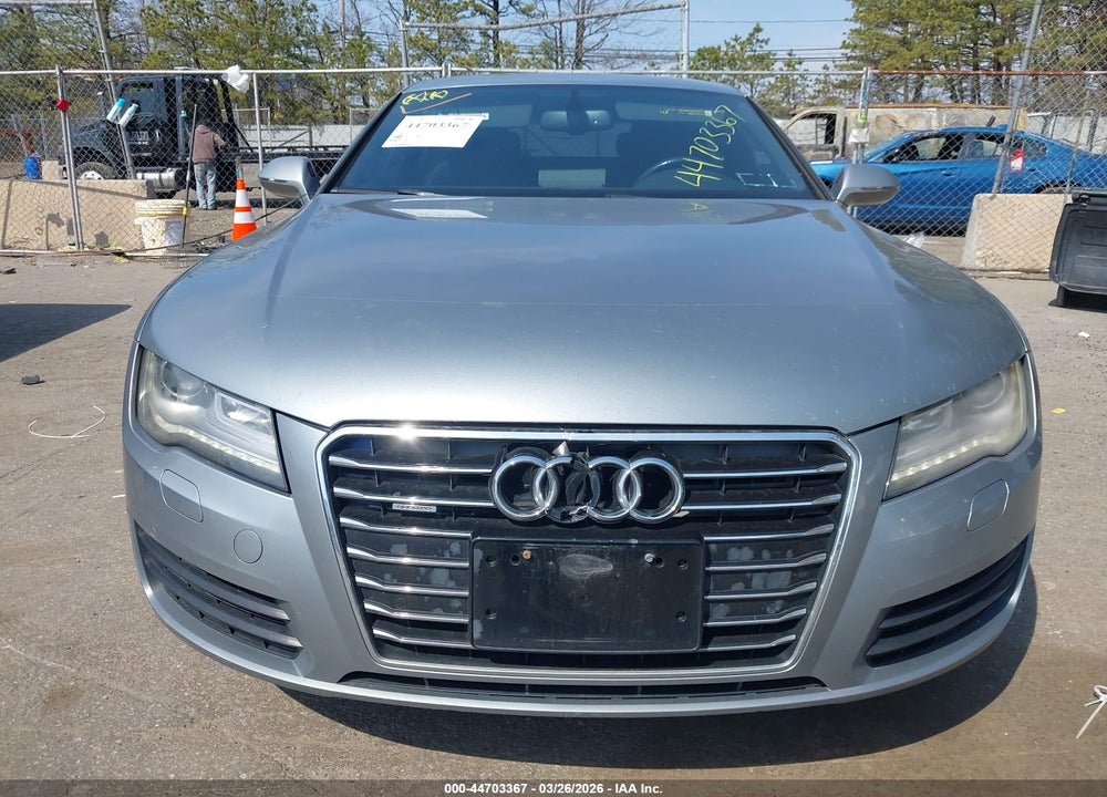 2012 AUDI A7 PREMIUM VIN: WAUSGAFC5CN015917