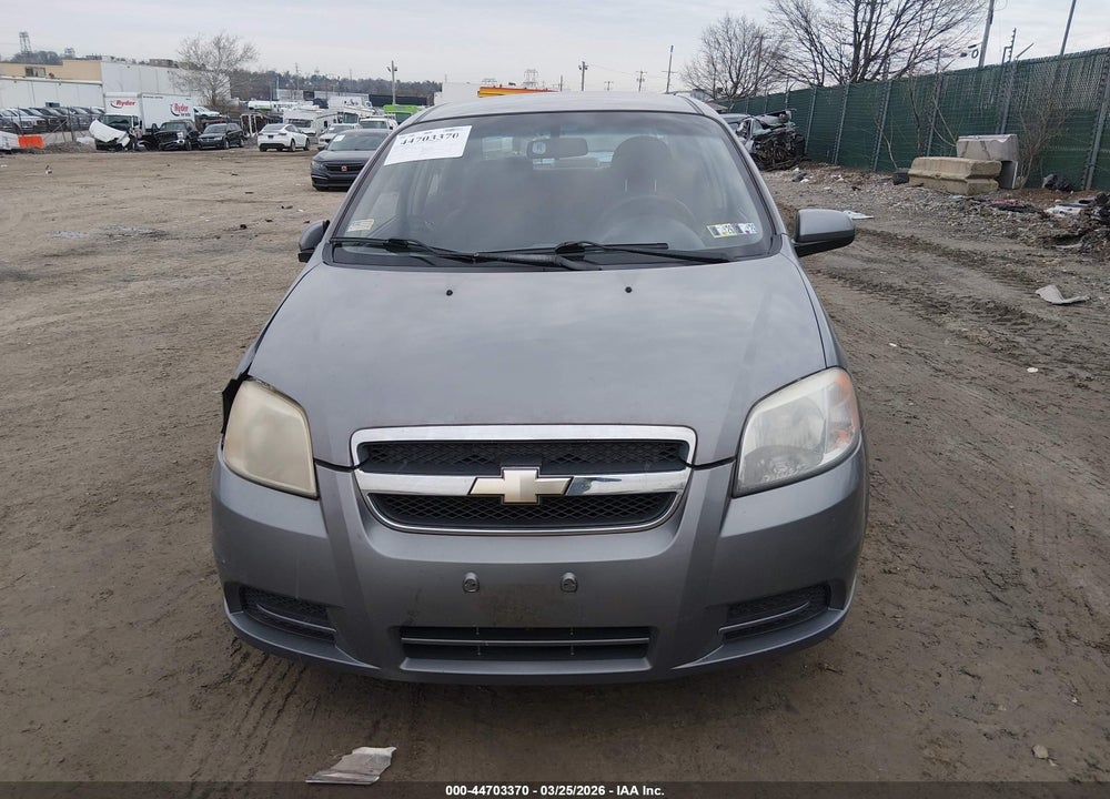2008 CHEVROLET AVEO LS VIN: KL1TD56698B151081
