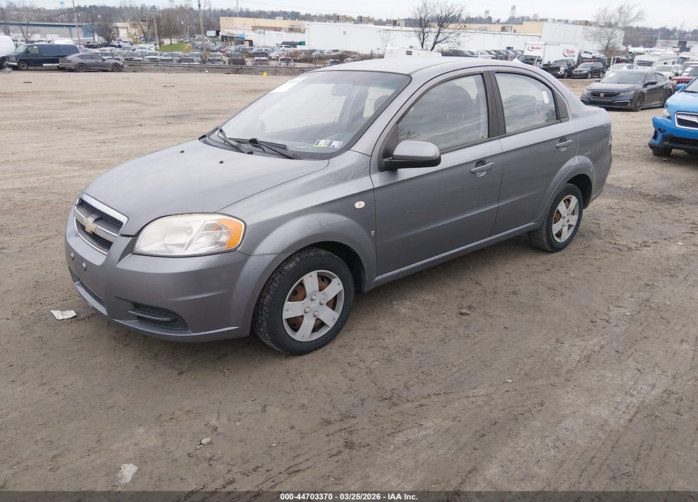 2008 CHEVROLET AVEO LS VIN: KL1TD56698B151081