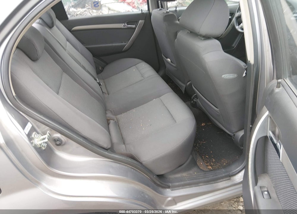 2008 CHEVROLET AVEO LS VIN: KL1TD56698B151081