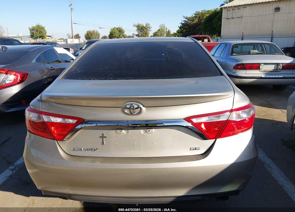 2016 TOYOTA CAMRY SE VIN: 4T1BF1FK6GU503858