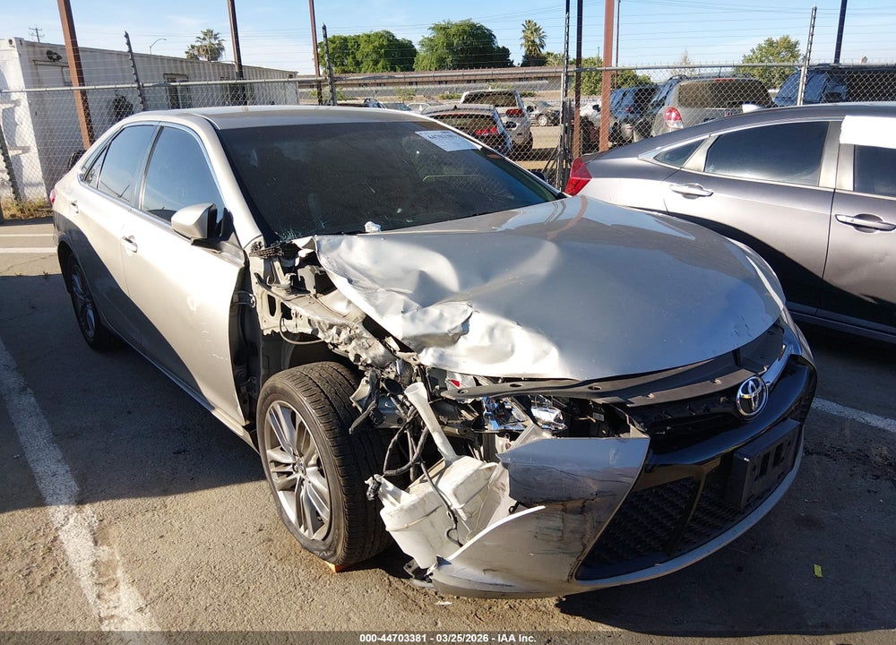 2016 TOYOTA CAMRY SE VIN: 4T1BF1FK6GU503858