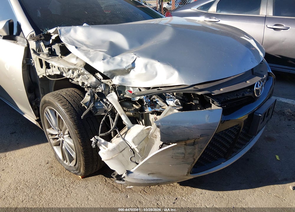 2016 TOYOTA CAMRY SE VIN: 4T1BF1FK6GU503858