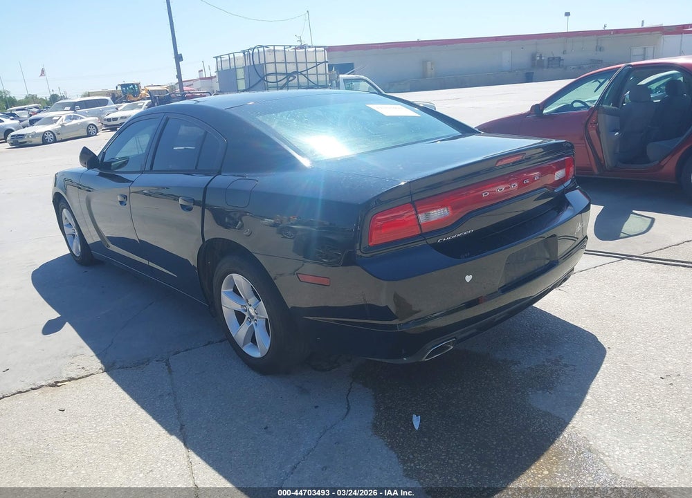 2013 DODGE CHARGER SE VIN: 2C3CDXBG2DH531310
