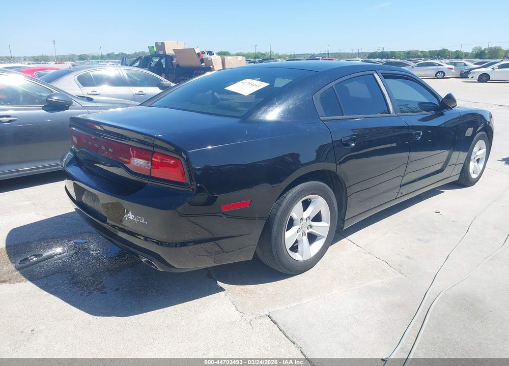 2013 DODGE CHARGER SE VIN: 2C3CDXBG2DH531310