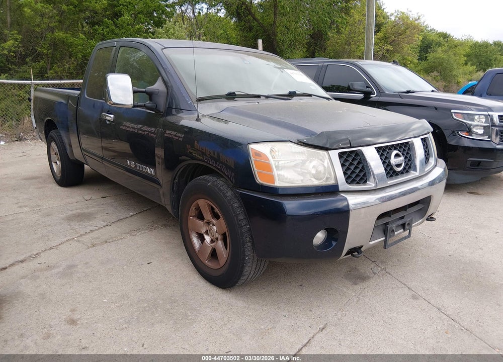 2007 NISSAN TITAN XE/SE/LE VIN: 1N6BA06A77N200700