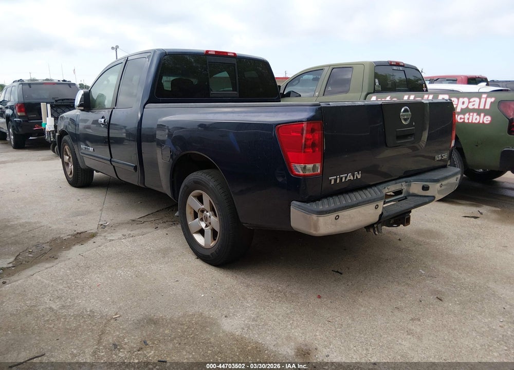 2007 NISSAN TITAN XE/SE/LE VIN: 1N6BA06A77N200700