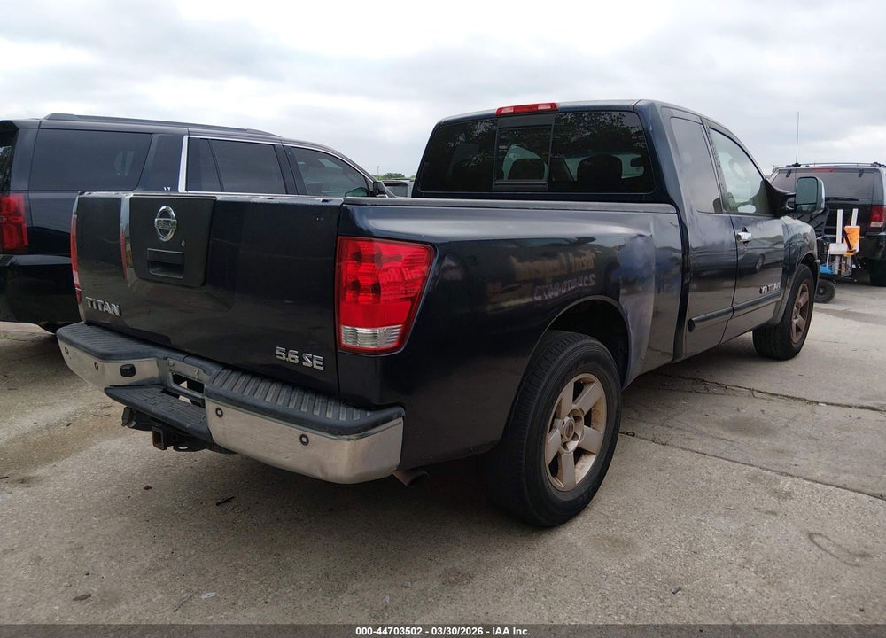 2007 NISSAN TITAN XE/SE/LE VIN: 1N6BA06A77N200700
