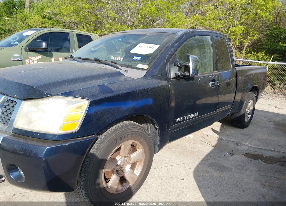 2007 NISSAN TITAN XE/SE/LE VIN: 1N6BA06A77N200700