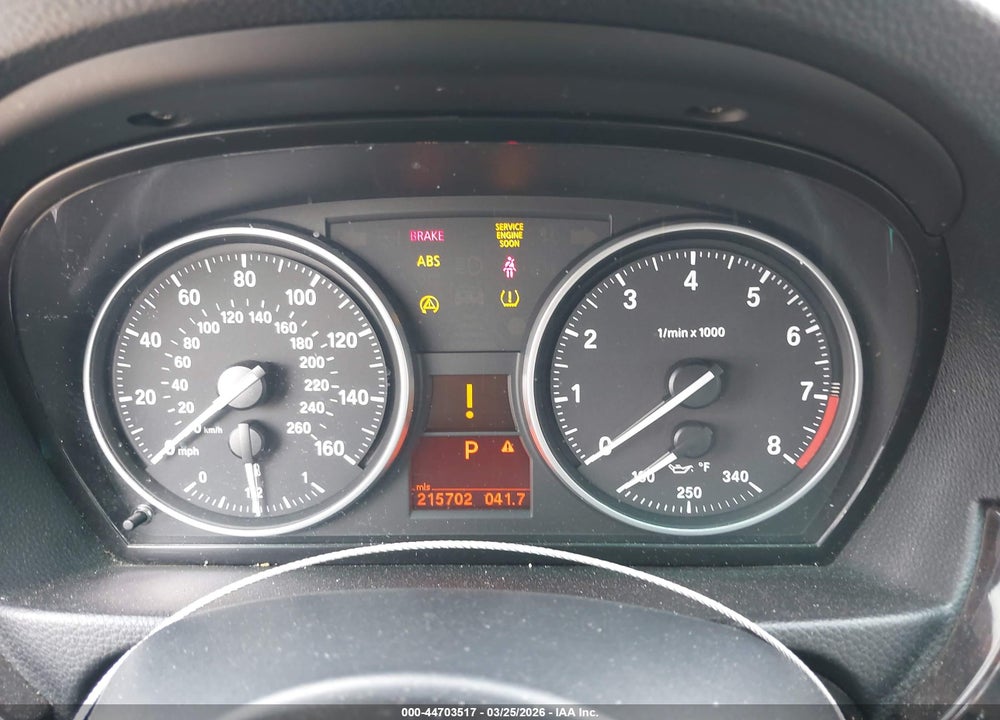 2008 BMW 335XI VIN: WBAVD535X8A009970