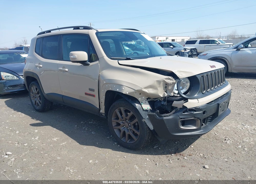 2016 JEEP RENEGADE 75TH ANNIVERSARY VIN: ZACCJBBT5GPD65789