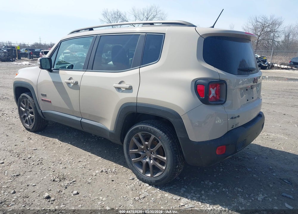 2016 JEEP RENEGADE 75TH ANNIVERSARY VIN: ZACCJBBT5GPD65789